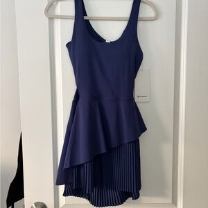 Blue Asymmetrical Dress